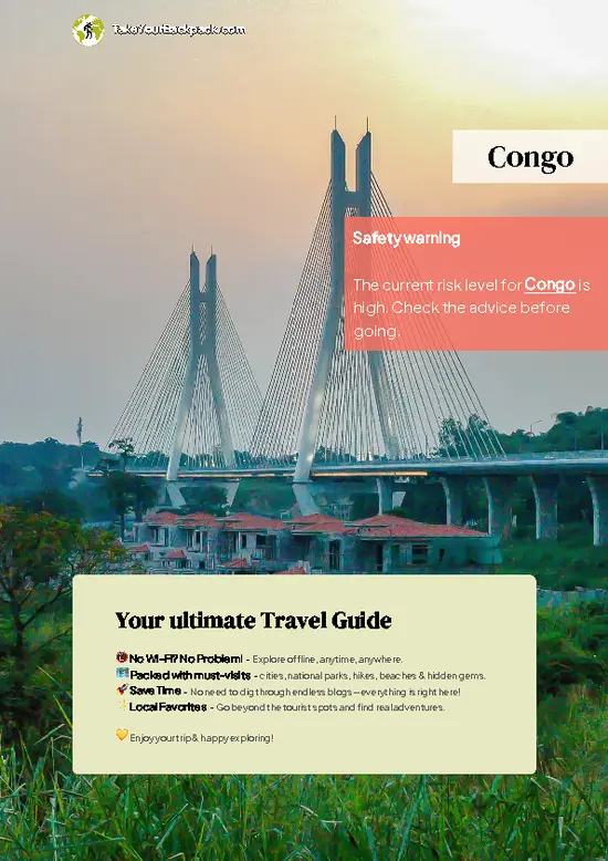 example page 0 from our offline Travel Guide for Republic of the Congo